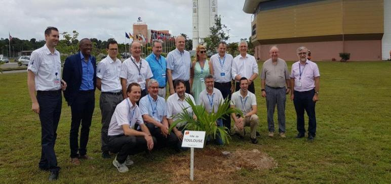 CVA CITY-LAUNCHER PARTNERSHIP: ARIANE 5 FLIGHT SPONSORED BY THE CITY OF TOULOUSE