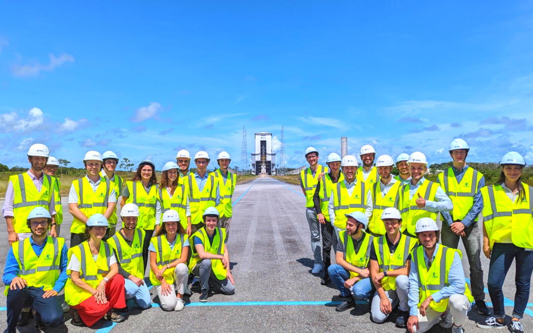 Alumni of the 2019 Summer School La Sapienza visit Europe’s Space Port